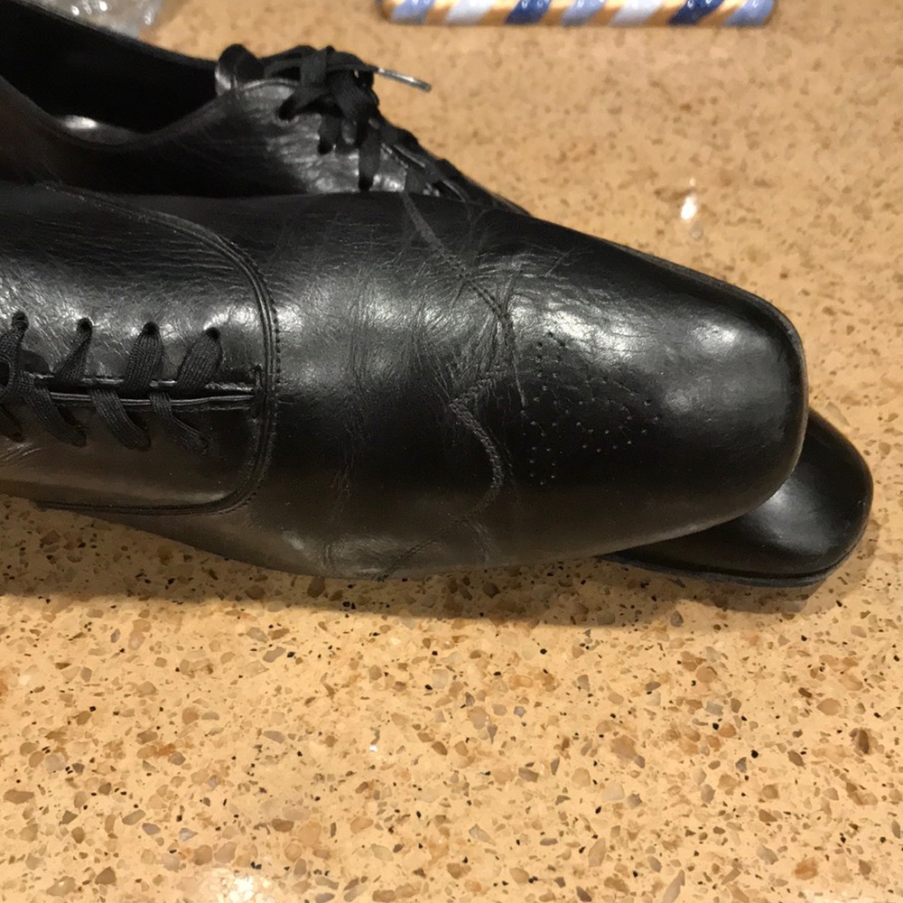 Prada Leather Mans Oxford style size 10 US - Picture 3 of 8